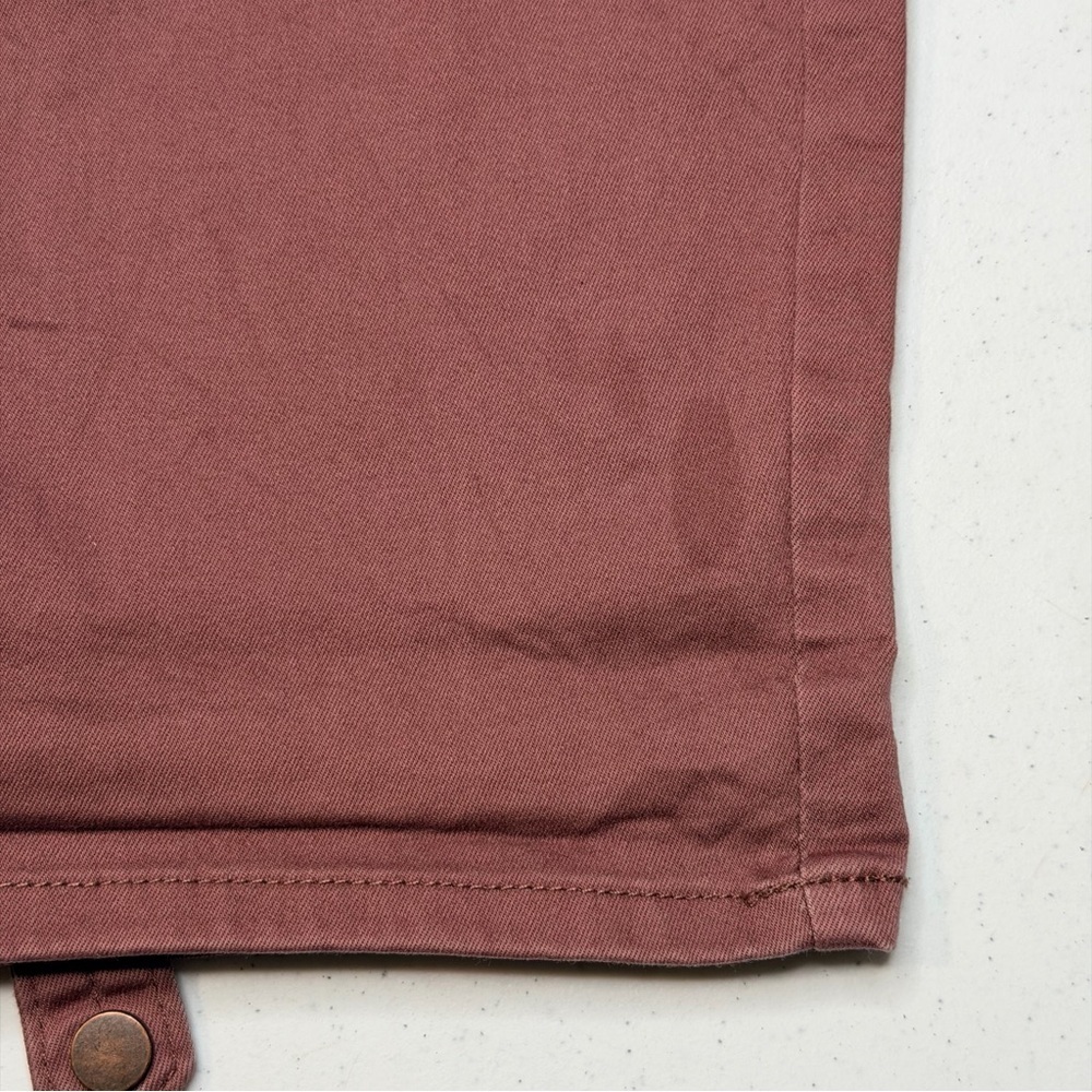 WIT & WISDOM Ab'solution Roll Cuff Stretch Utility Pants In Rum Raisin Sz 12 - Picture 12 of 16